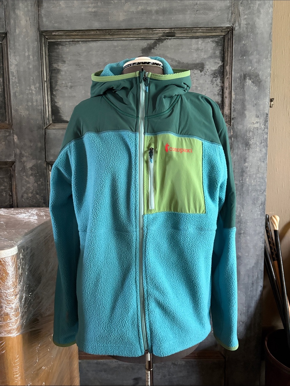 Cotopaxi Abrazo Hooded Full-Zip Fleece Jacket women’s large